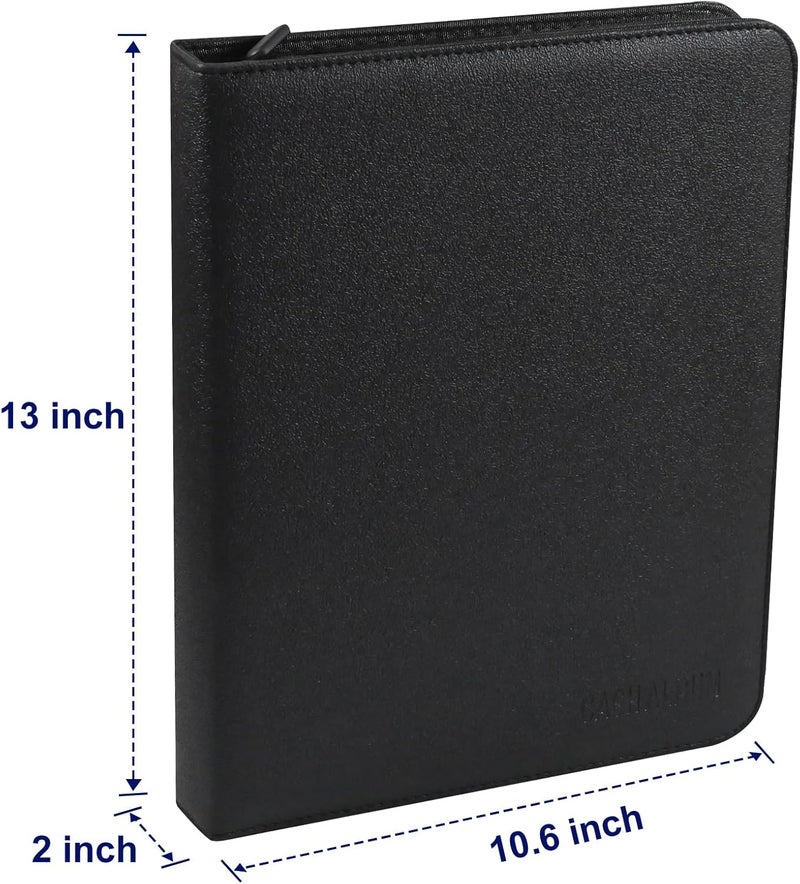 WITHYU Cash Collection Book, Binder Currency Holder Album with 180 Pockets Paper Money Sleeves, Fireproof Currency Organizer for Money Protection and Storage - Image 3